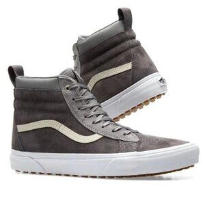 Vans Off The Wall Rabbit Frost Grey Sk8-Hi MTE Suede High-Top Sneakers 7.5 / W9